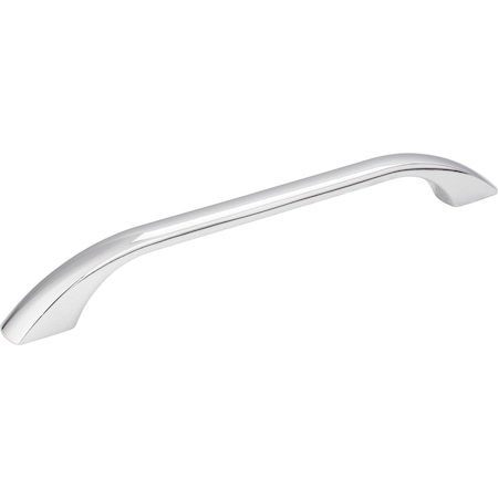 Jeffrey Alexander 192 mm Center-to-Center Polished Chrome Square Sonoma Cabinet Pull 4192PC